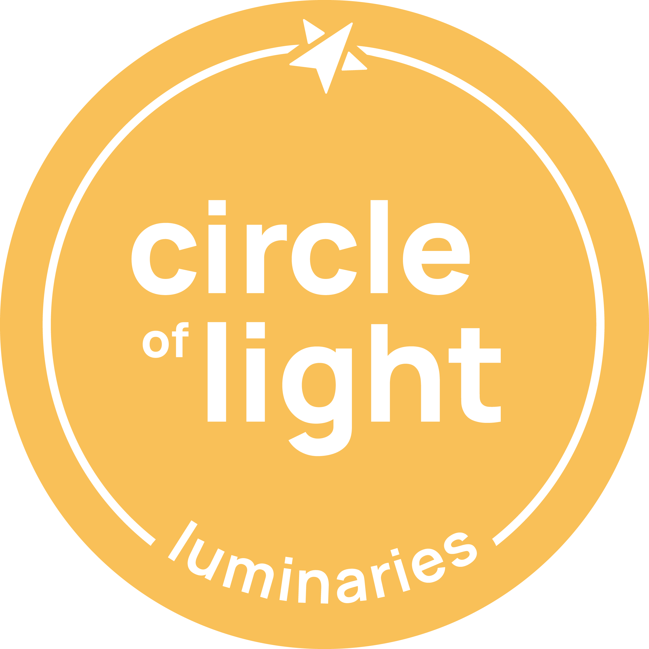 Circle of Light Logo for Luminaries