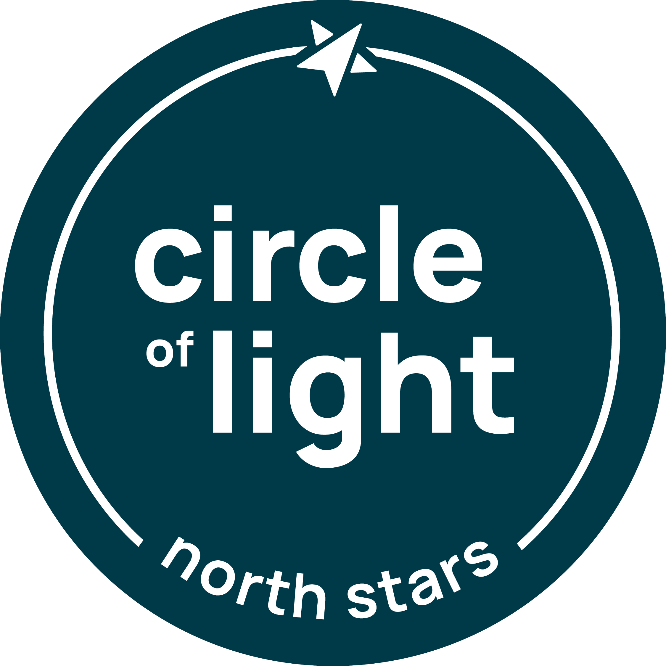 Circle of Light Logo for North Stars